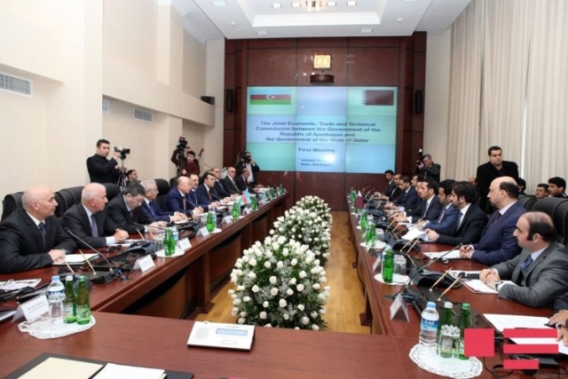 В Баку прошло первое заседание межправительственной комиссии Азербайджан-Катар